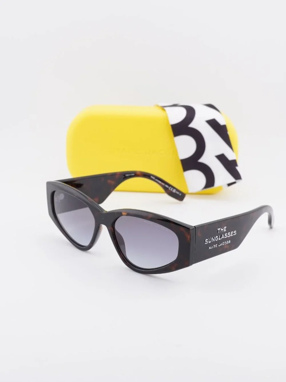 Marc Jacobs MARC 803/S 0086 GB Cat Eye Sunglasses - Havana / Grey